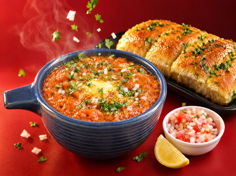 Butter pav bhaji